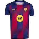 Camisa Barcelona I 25/26 Torcedor Pro Nike Infantil - Foto 1