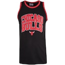 Camiseta Regata Chicago Bulls NBA Heritage N0637 Masculina - Foto 1