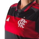 Camisa do Flamengo I 26 Torcedor adidas Feminina - Foto 3