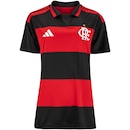 Camisa do Flamengo I 26 Torcedor adidas Feminina - Foto 2