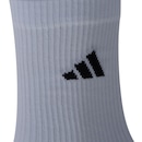 Kit de Meia adidas Sportswear Três Listras Essentials Crew com 3 Pares - Foto 3