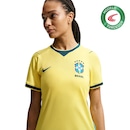 Camisa Brasil Nike I 2026/27 Torcedora Pro Feminina - Foto 1