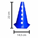 Cone Natural Fitness com Furo para Barreira ou Circuito - Foto 2