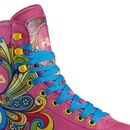 Patins Fila Skates Bella Pink - Quad - ABEC 5 - Infantil - Foto 2