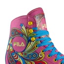 Patins Fila Skates Bella Pink - Quad - ABEC 5 - Infantil - Foto 5