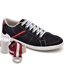 Kit Stopp com Sapatênis + Meia + Cinto Casual 3 - Adulto - Masculino - Foto 1