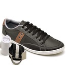 Kit Stopp com Sapatênis + Meia + Cinto Casual 19 - Adulto - Masculino - Foto 1