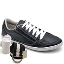 Kit Stopp com Sapatênis + Meia + Cinto Casual 37 - Adulto - Masculino - Foto 1