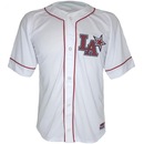 Camisa de Beisebol Esporte Fujiya Jersey LA - Masculina - Foto 1