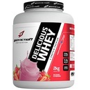 Whey Protein BodyAction Delicious Whey - Milkshake de Morango - 2kg - Foto 1
