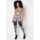 Calça Legging CCM Fitness Curticao Neiva - Feminina - Foto 1