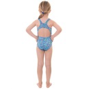 Maiô para Natação Swim Colors Oncinha Azul - Infantil - Foto 2