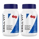 Óleo de Krill Vit Vitafor 500mg - 30 Capsulas - 2 Frascos - Foto 1