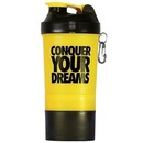 Pré-Treino Iridium Labs Minotauro - Laranja - 300g - 2 Potes + Coqueteleira com 3 Compar - 500ml - Foto 2