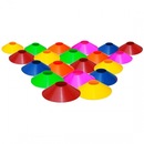 Cone de AgilidadeRope Store Chapéu Chinês - 20 Peças - Foto 1
