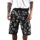 Bermuda de Moletom Prison Floral Ink - Masculina - Foto 1