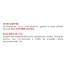 Picolinato de Cromo (Chromo-Q Foods) BRN Foods - 100 Cápsulas - Foto 2