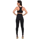 Conjunto Sandy Fitness Power Confort com Proteção Solar UV50+: Top + Calça Legging - Feminino - Foto 4