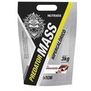 Hipercalóricos Predator Mass Nutrata - Chocolate - 3000g - Foto 1