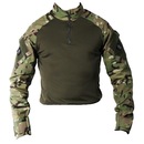 Camiseta Manga Longa Bélica Combat Shirt Steel - Masculina - Foto 1