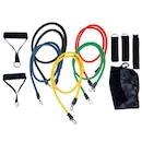 Kit Elástico Extensor Yangfit Treino Funcional - 11 Itens - Foto 1