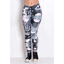 Calça Legging Rock Code Elastic Skull Race - Feminina - Foto 2