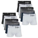 Kit de Cuecas Boxer Polo Match de Cotton - Adulto - 10 unidades - Foto 1