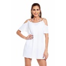 Saída de Praia Maré Brasil Mangas Vazadas - Feminina - Foto 1