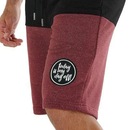 Bermuda La Moustache de Moletom Day Off Split - Masculina - Foto 3