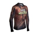 Camiseta de Pesca BRK River Monster Trairão Gola Confort V - Masculina - Foto 3