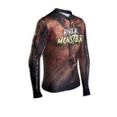 Camiseta de Pesca BRK River Monster Trairão Gola Confort V - Masculina - Foto 5