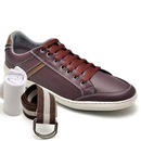 Kit Stop Calçados: Sapatênis 2019 + Cinto + Meia - Masculino - Adulto - Foto 1