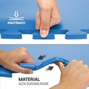 Tapete Fitness de Encaixe Muvin - 4 Peças - Foto 4