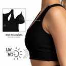 Top Nadador Muvin Solid Power UV 50 com Bojo Removível - Adulto - Foto 5