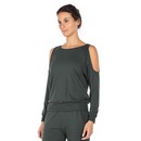 Camiseta Manga Longa Sweatshirt Meditation - Feminina - Foto 4