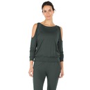 Camiseta Manga Longa Sweatshirt Meditation - Feminina - Foto 1