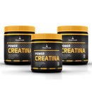 Power Creatina PowerFood - 300g cada - 3 potes - Foto 1