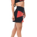 Short Saia Play Orange Sandy Fitness - Feminino - Foto 2