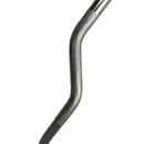 Barra W Maciça e Cromada WCT Fitness 3047 Biceps + Presilhas - Foto 2