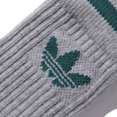 Kit Meias adidas Originals Solid Crew Color - 3 Pares - Adulto - Foto 5