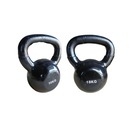 Kit Pelegrin: 2 Halteres Kettlebell Pelegrin PEL-10KB - 10kg - Foto 1