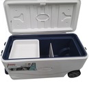 Caixa Térmica 77L Coleman Marine 82QT com Rodas Branco - Foto 1