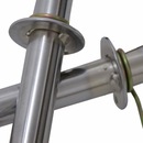 Par De Barras Oca para Halteres Musculação com Presilhas - Foto 2