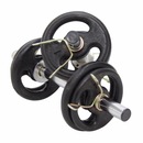 Par De Barras Oca para Halteres Musculação com Presilhas - Foto 7