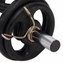 Par De Barras Oca para Halteres Musculação com Presilhas - Foto 9