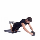 Roda Abdominal Exercicios Lombar Funcional Academia - Foto 1