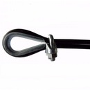 Kit 10 Grampos Clips Cabo de Aço Reparo Academia Aparelho - Foto 1