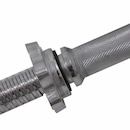 Barras KL Master Maciça Halteres para Musculação com Rosca Rápida - 40 cm - Par - Foto 2