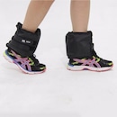 Kit Tornozeleira De Peso 3kg 4kg 5kg Fixa Velcro Kit Faixa - Foto 5