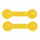 Kit de Halteres KL Master Fitness Academia Emborrachado - 5 Kg - 2 unidades - Foto 1